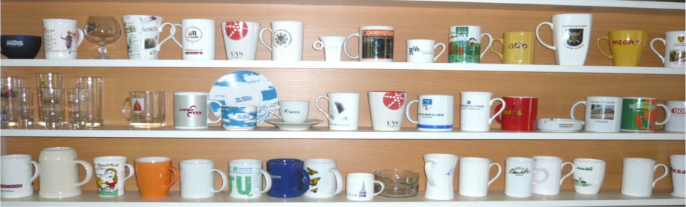 Promotional ceramics: Cups